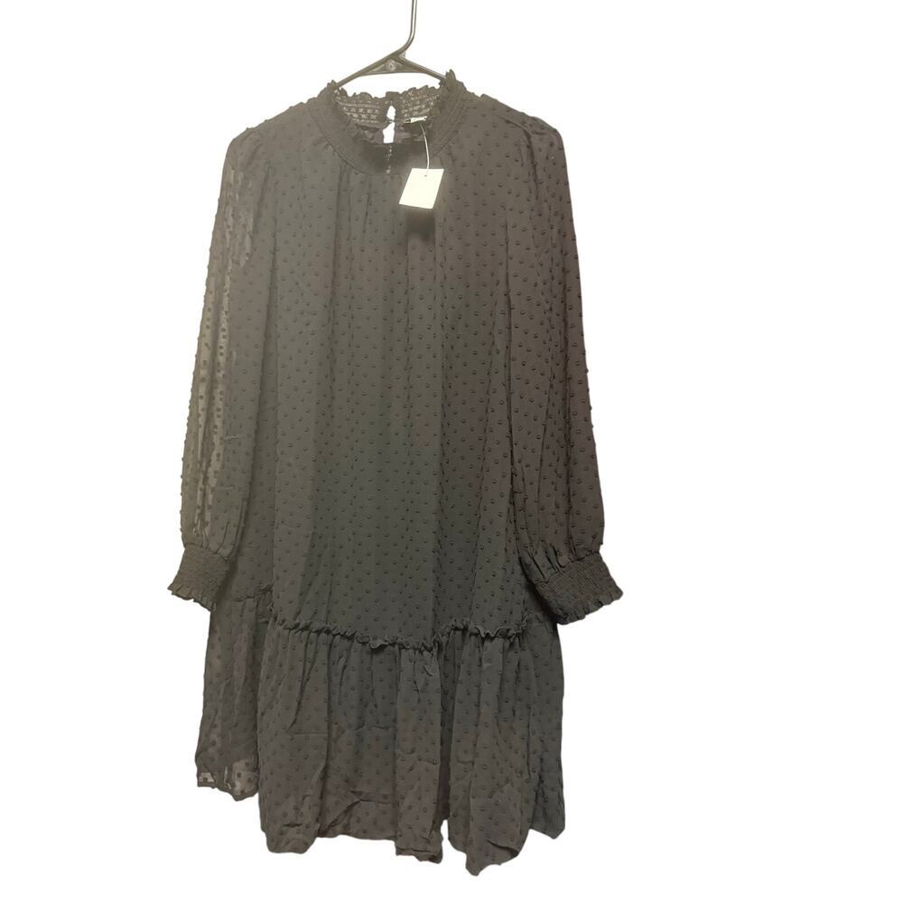 NWT J.Crew Dress in Swiss Dot Size XS - Picture 2 of 5